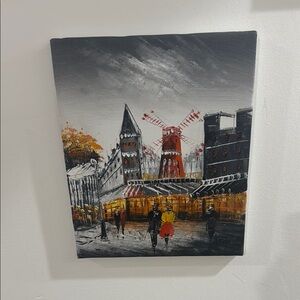 Authentic moulin rouge print from France